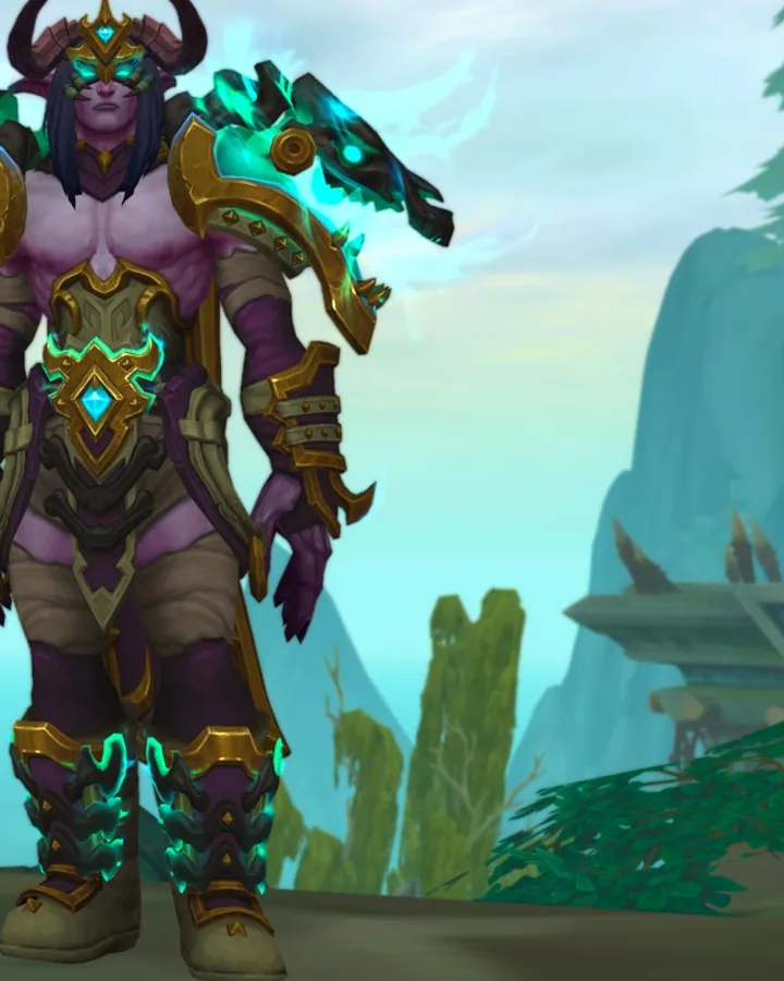 Official Midnight Season 2 demon hunter armor set