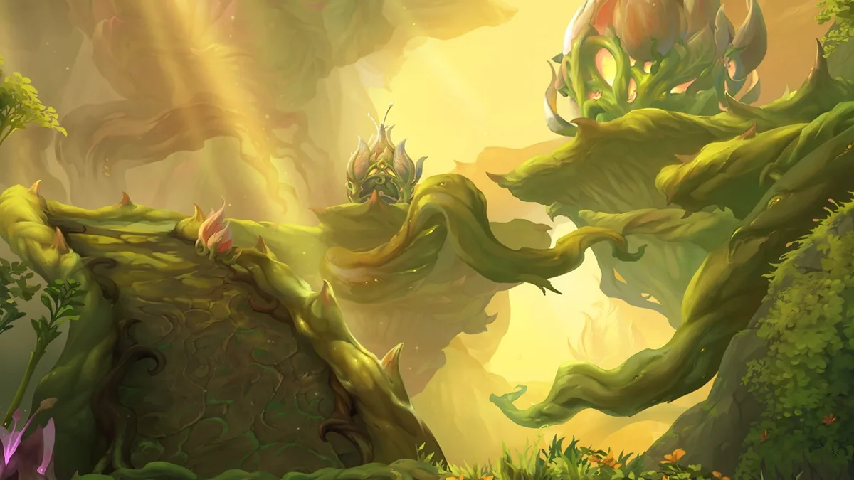 Official World of Warcraft view of The Blinding Vale