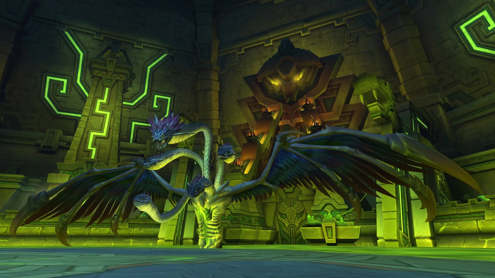 Official World of Warcraft view of The Venomous Abyss raid